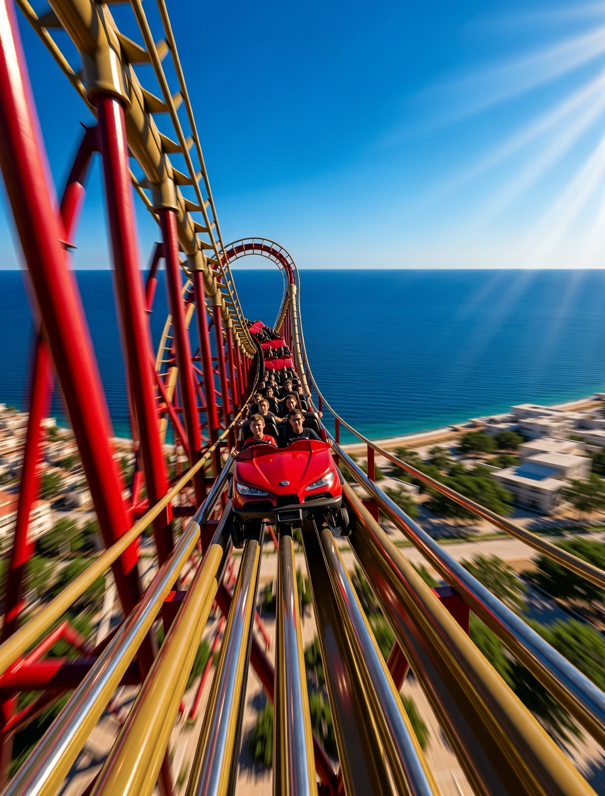 Montaña rusa en PortAventura World