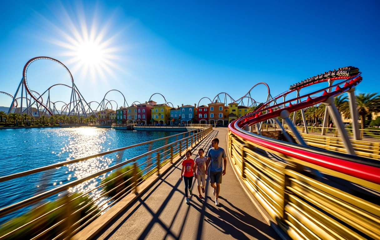Visita familiar en PortAventura